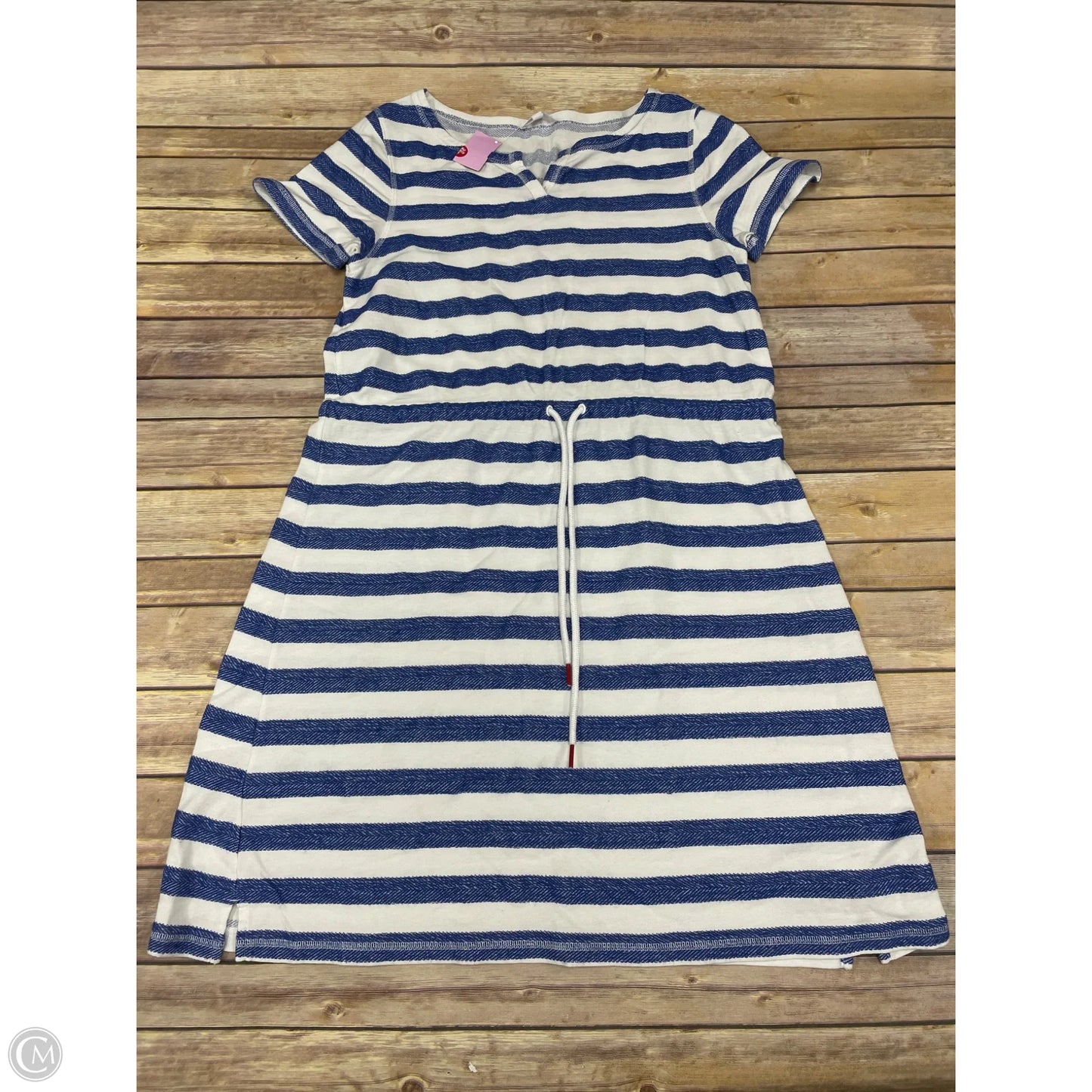 Dress Casual Short By Talbots In Blue & White, Size: M