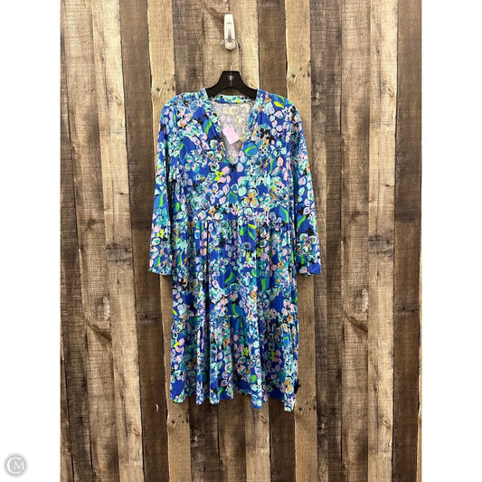 Dress Designer By Lilly Pulitzer In Floral Print, Size: M