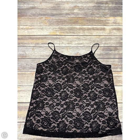 Top Sleeveless By Maurices In Black, Size: 2x