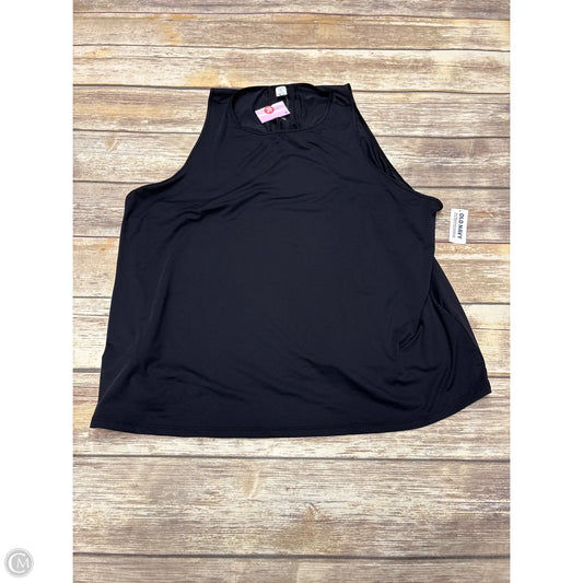 Athletic Tank Top By Old Navy In Black, Size: 2x