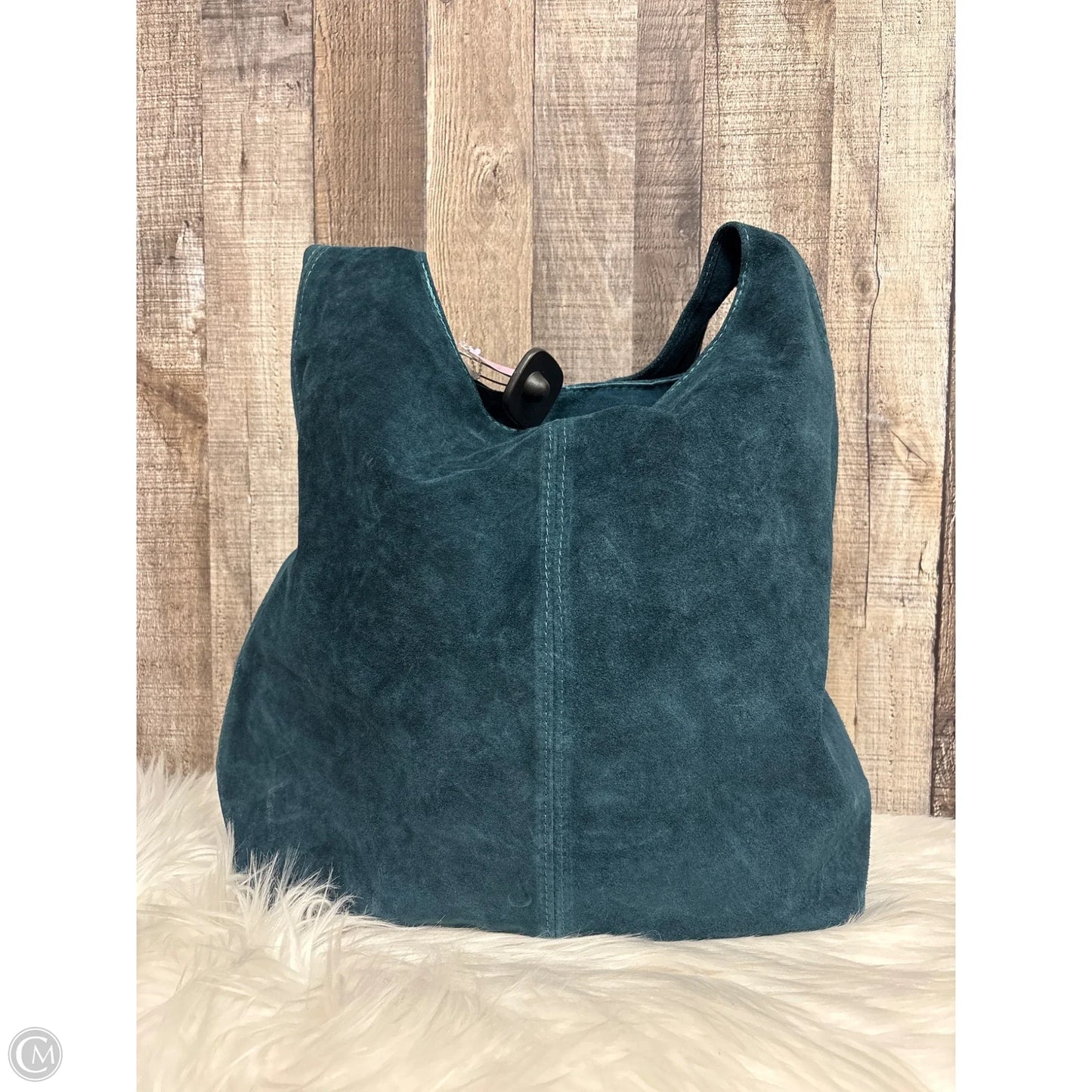 Handbag Leather By Cmf, Size: Large