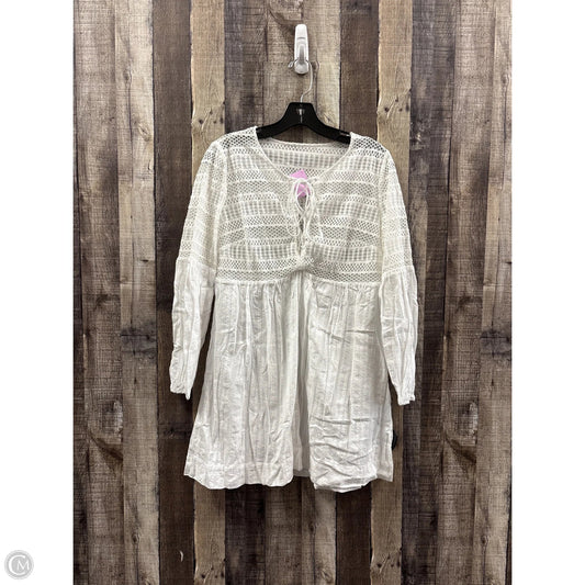 Swimwear Cover-up By Cmf In White, Size: S
