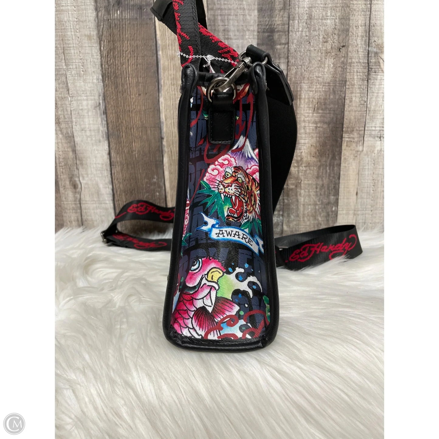 Crossbody By Ed Hardy, Size: Medium