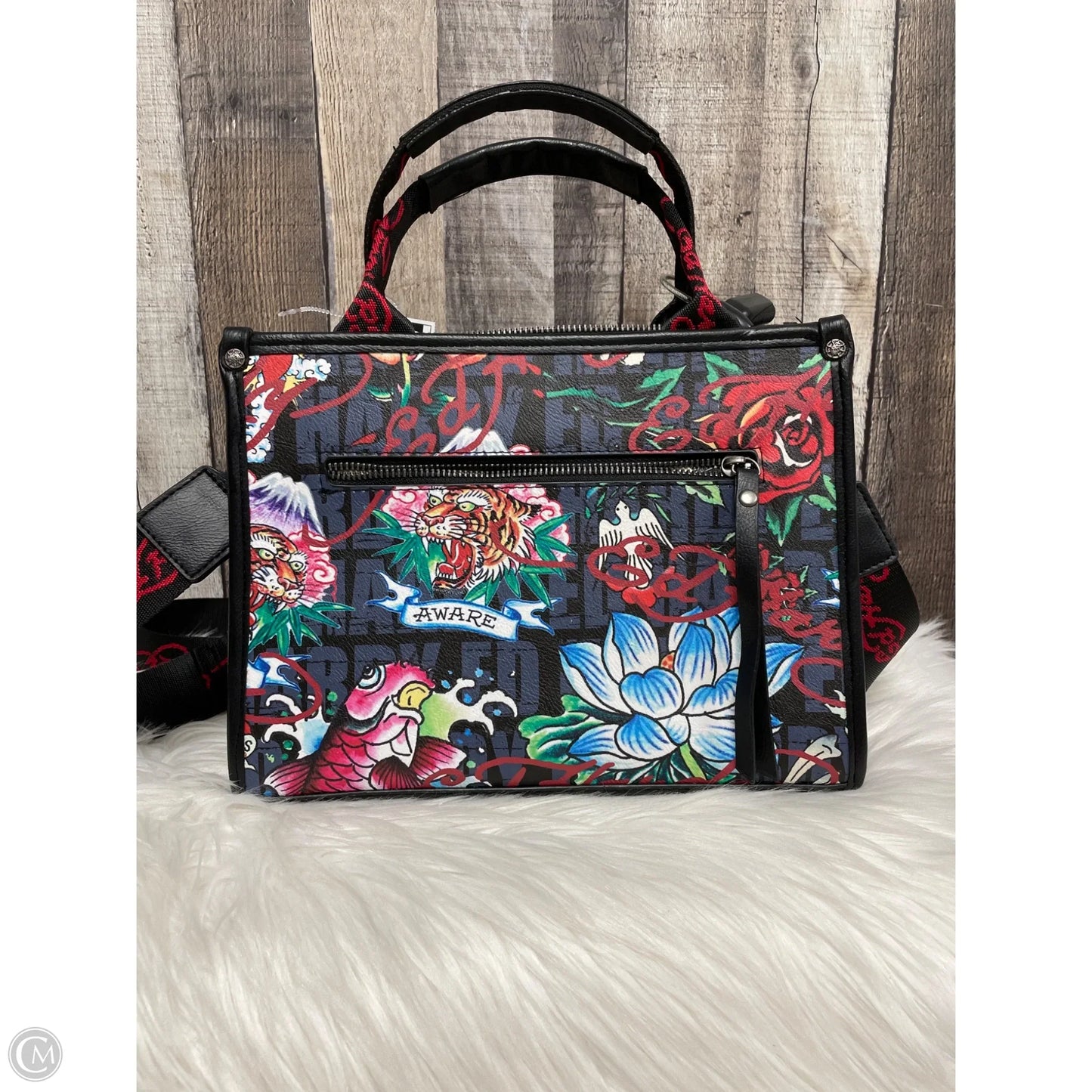Crossbody By Ed Hardy, Size: Medium
