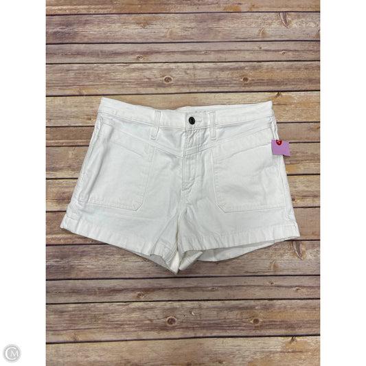 Shorts By American Eagle In White Denim, Size: 8