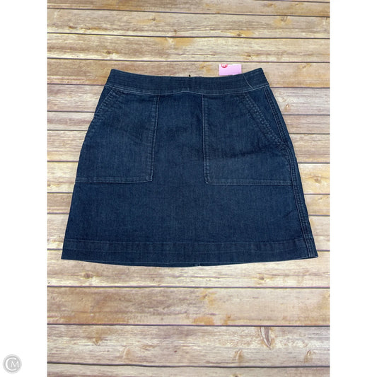 Skirt Mini & Short By Loft In Blue Denim, Size: 6