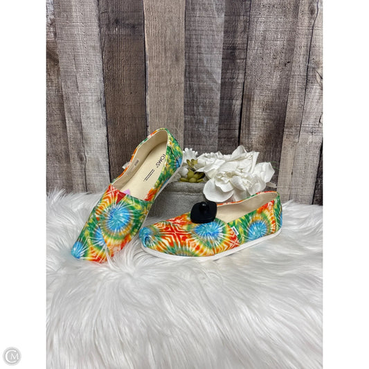 Shoes Flats By Toms In Multi-colored, Size: 7