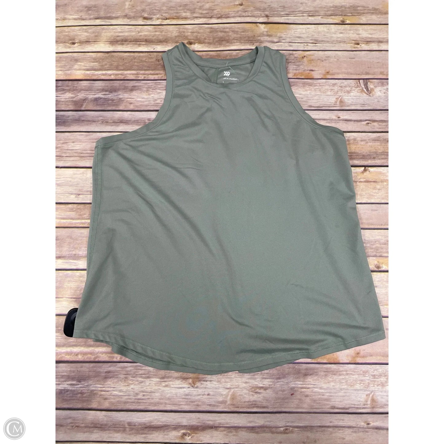 Athletic Tank Top By All In Motion In Green, Size: L