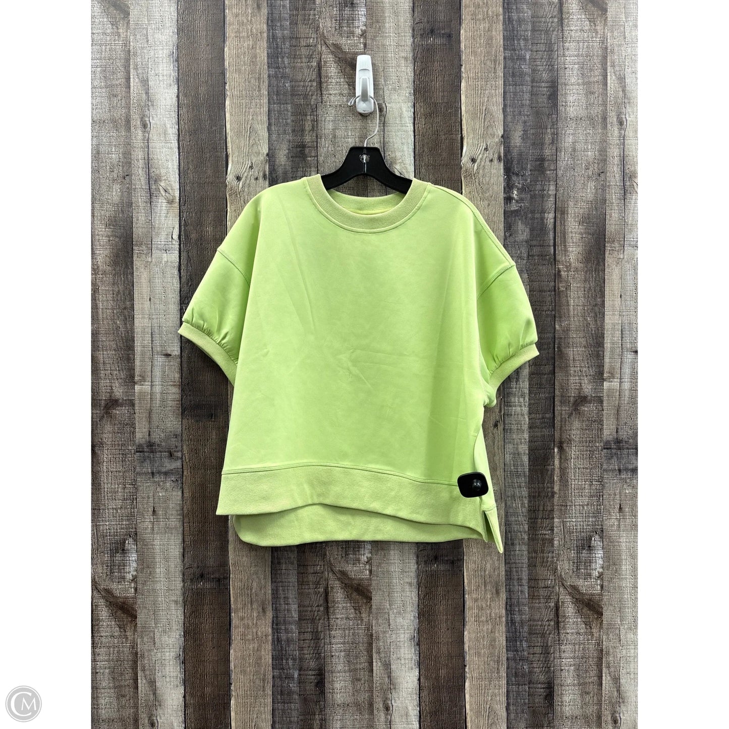 Top Short Sleeve Basic By Sas In Green, Size: M