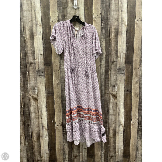 Dress Casual Maxi By Knox Rose In Multi-colored, Size: M