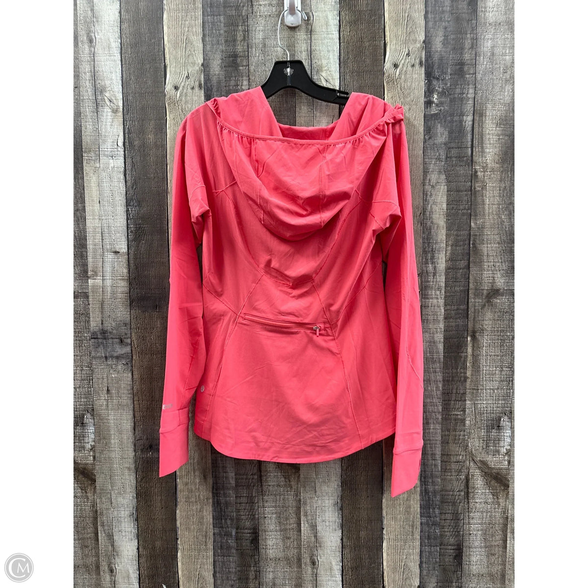 Athletic Jacket By Lululemon In Coral, Size: S