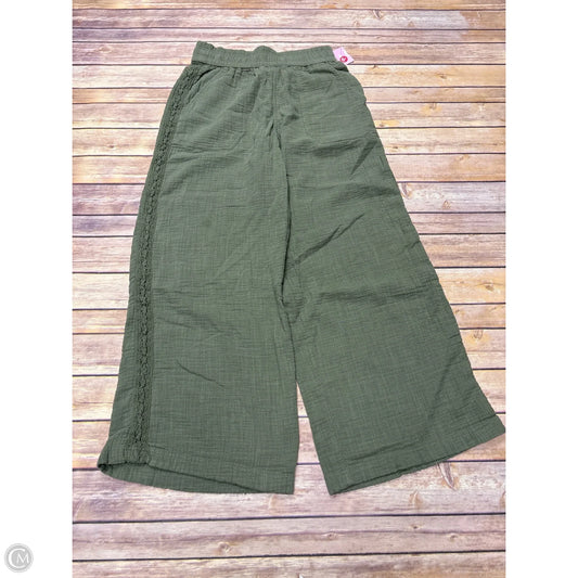Pants Wide Leg By Aerie In Green, Size: S