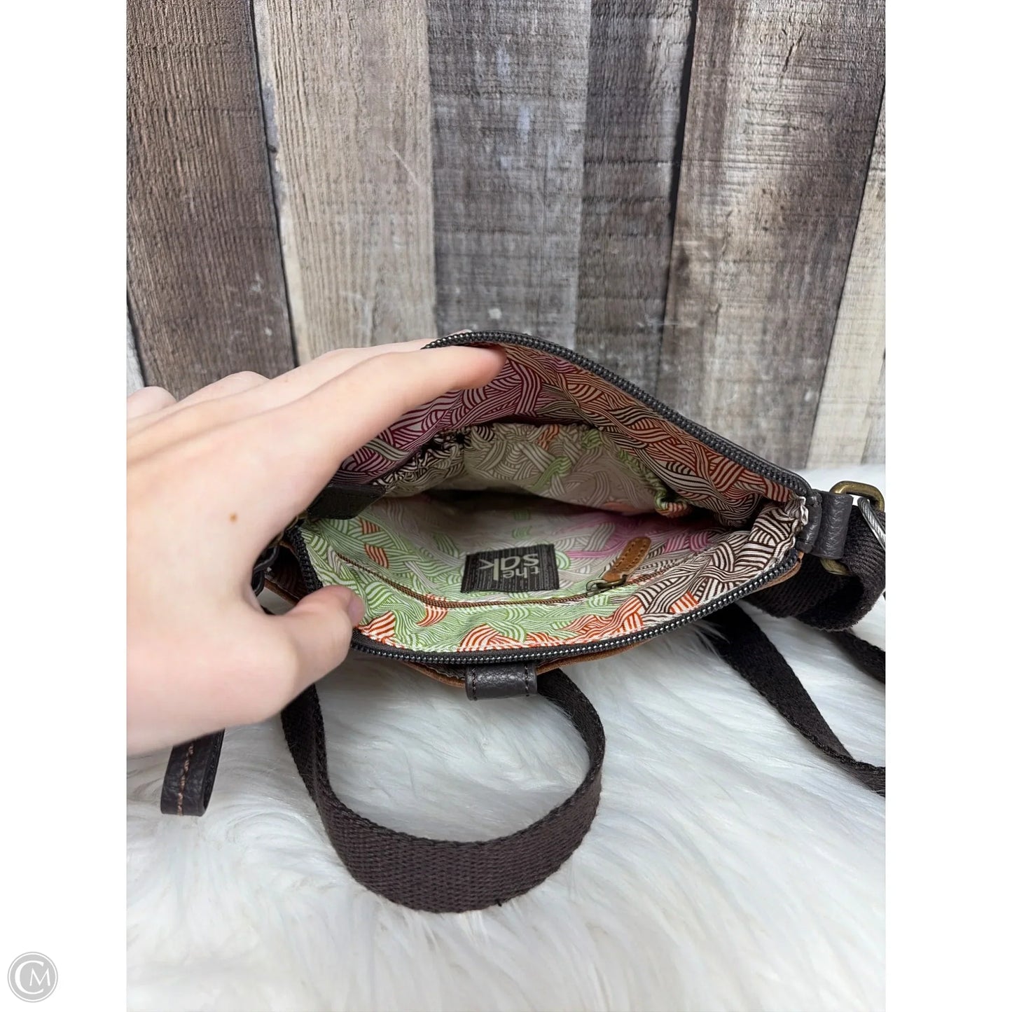 Crossbody Leather By The Sak, Size: Medium