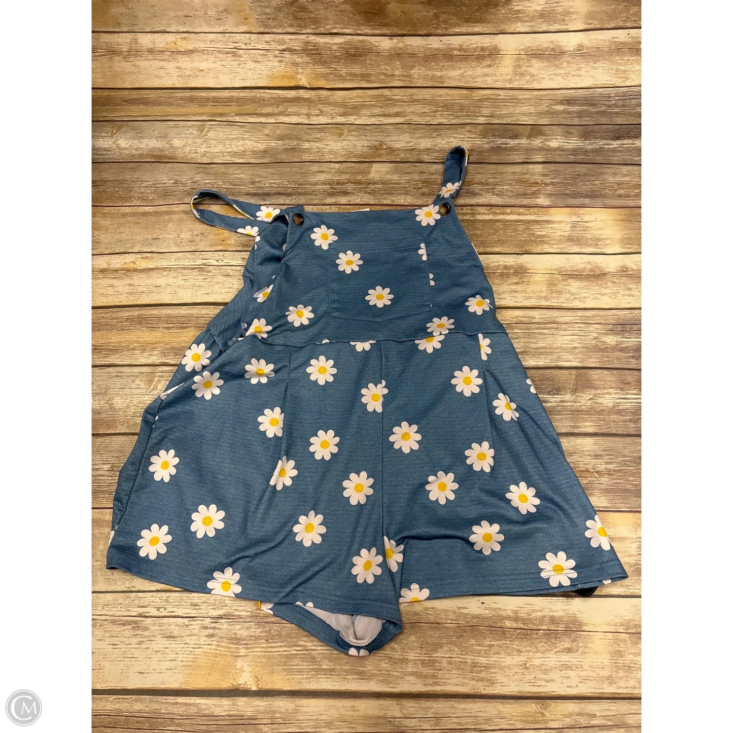 Romper By Cmf In Blue, Size: 3x