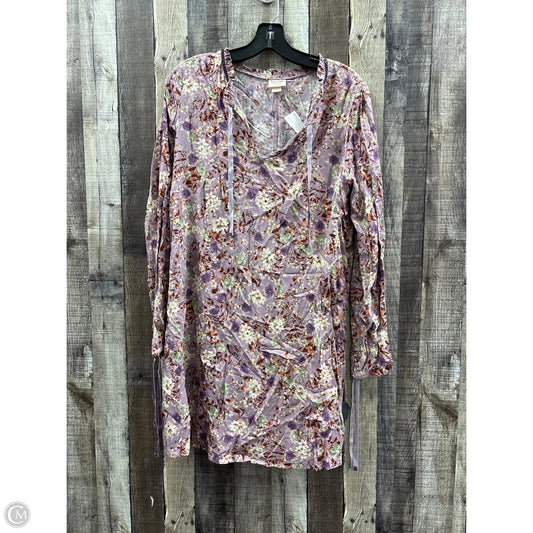 Dress Casual Short By Mossimo In Floral Print, Size: M