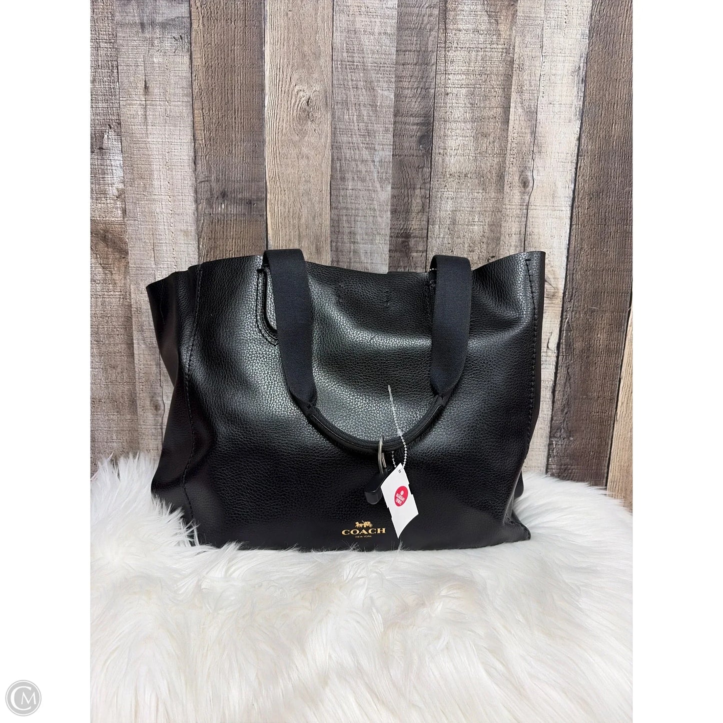 Tote Designer By Coach, Size: Large