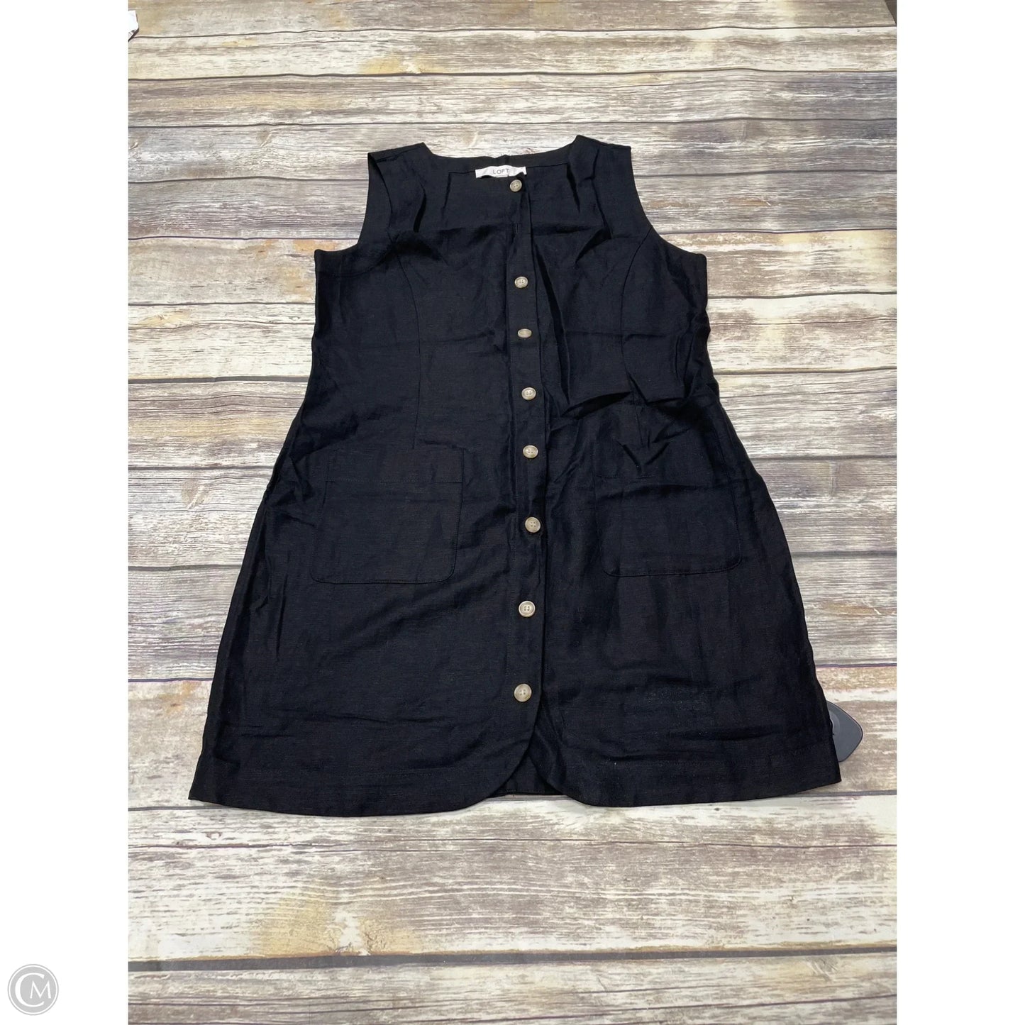 Dress Casual Short By Loft In Black, Size: S