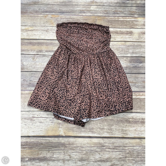 Romper By Cmf In Animal Print, Size: S