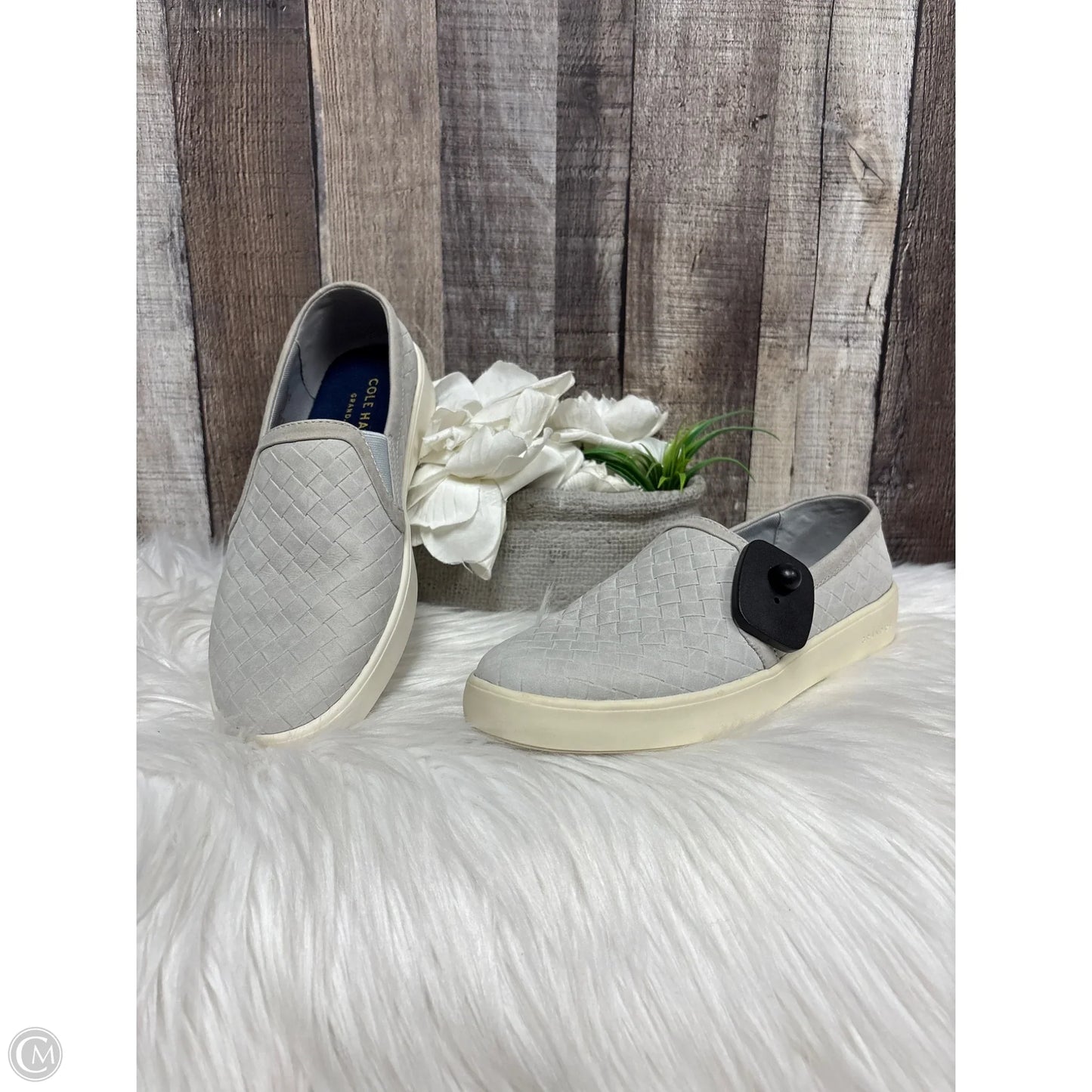 Shoes Flats By Cole-haan In Grey, Size: 6.5