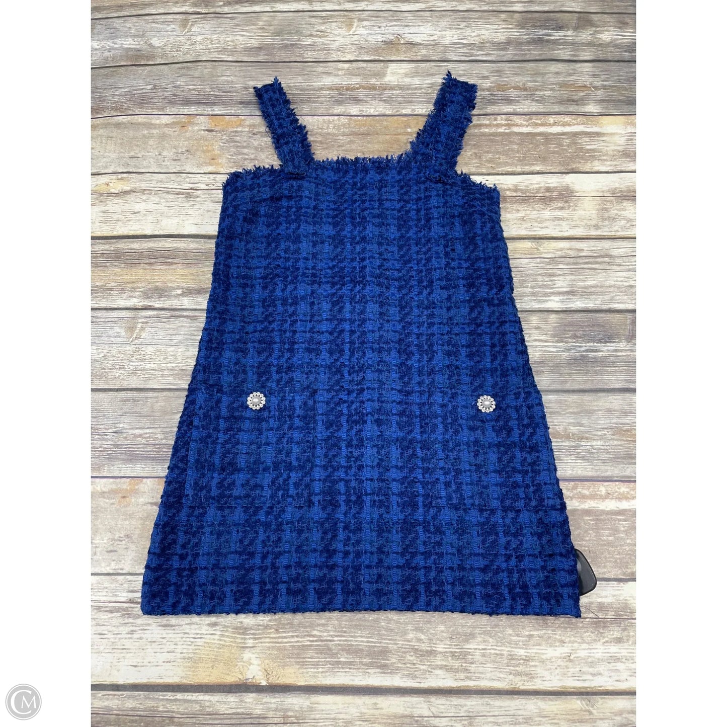 Dress Party Short By Zara In Blue, Size: S