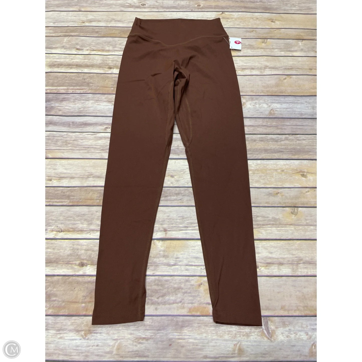 Athletic Leggings By Balance Collection In Brown, Size: M
