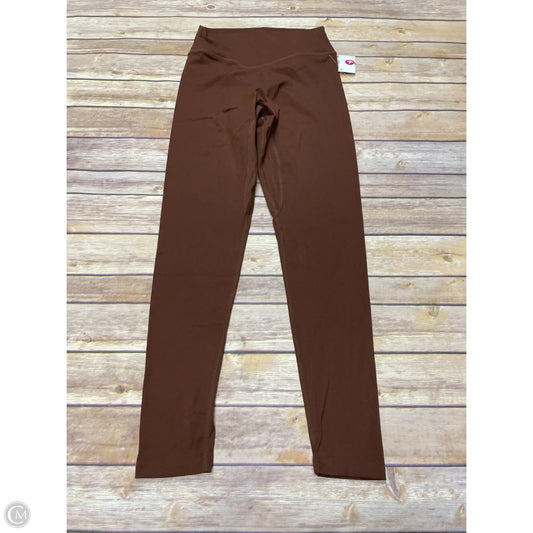 Athletic Leggings By Balance Collection In Brown, Size: M