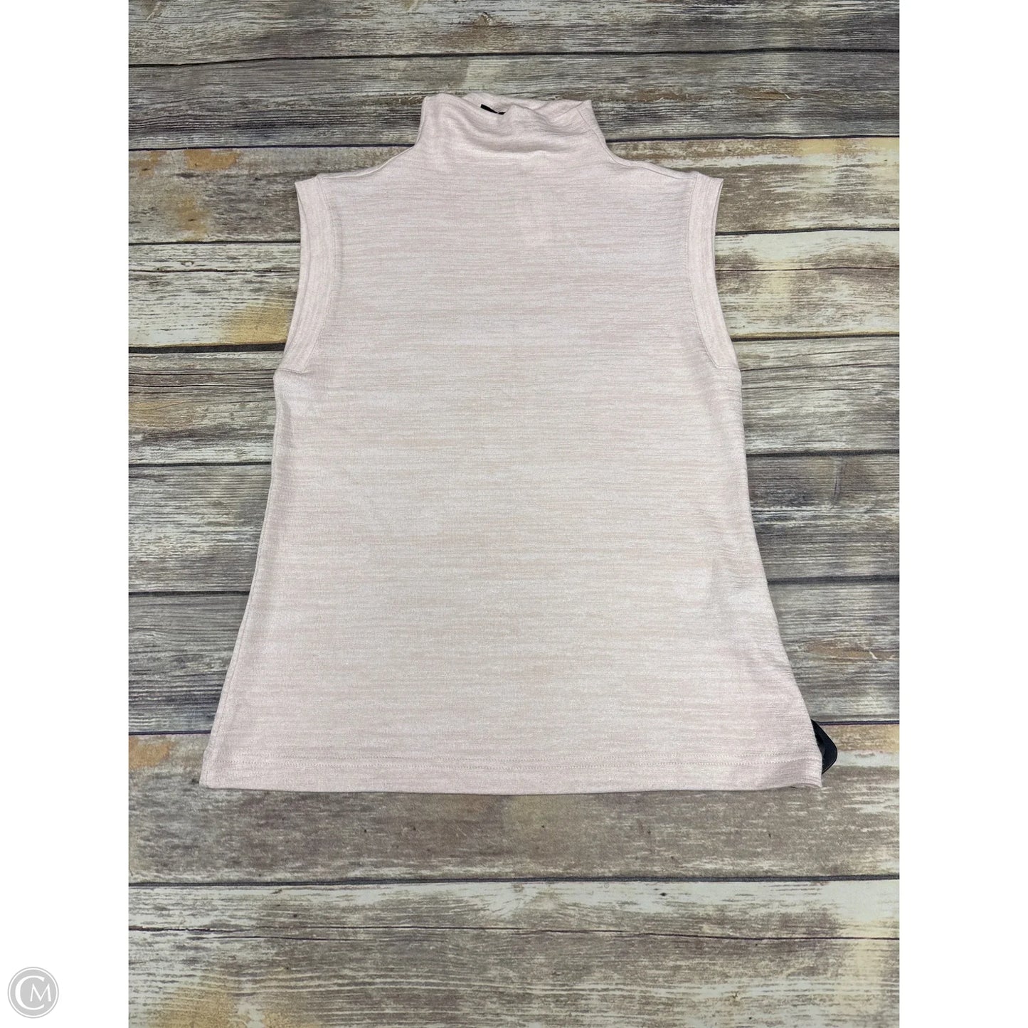 Top Sleeveless By Banana Republic In Ivory, Size: S