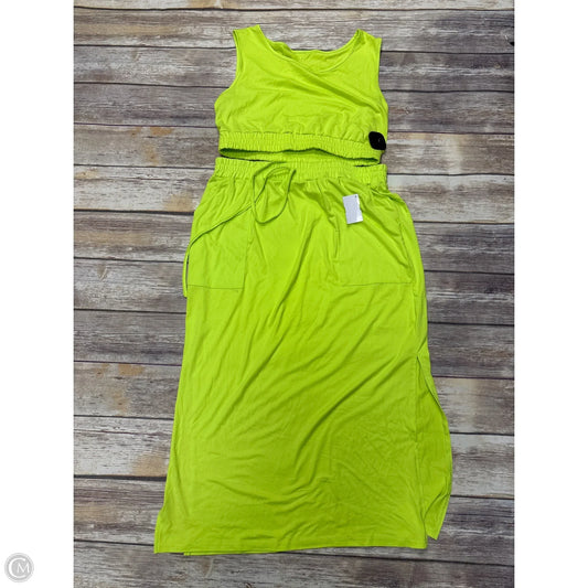 Skirt Set 2pc By Shein In Green, Size: Xl
