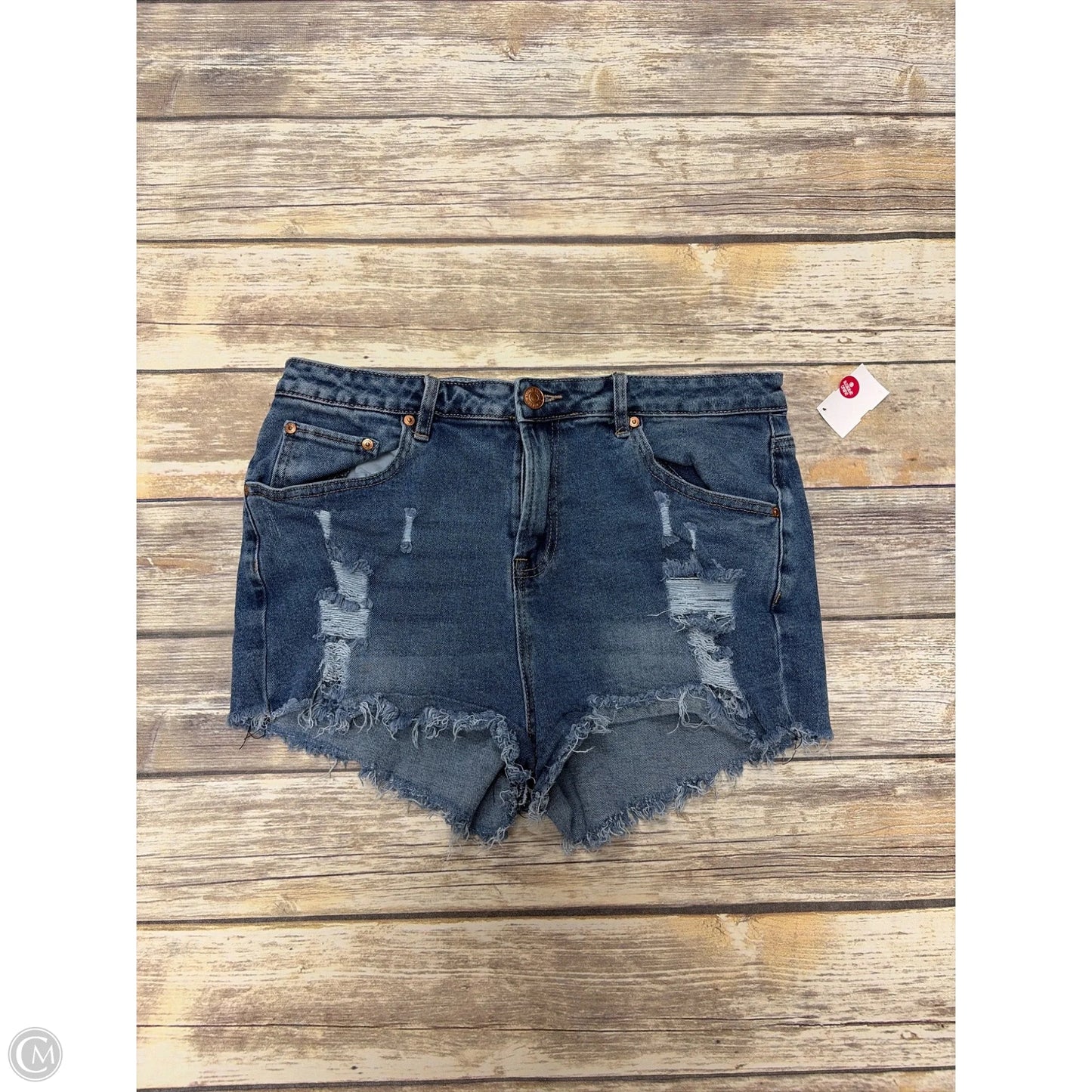 Shorts By Almost Famous In Blue Denim, Size: 14