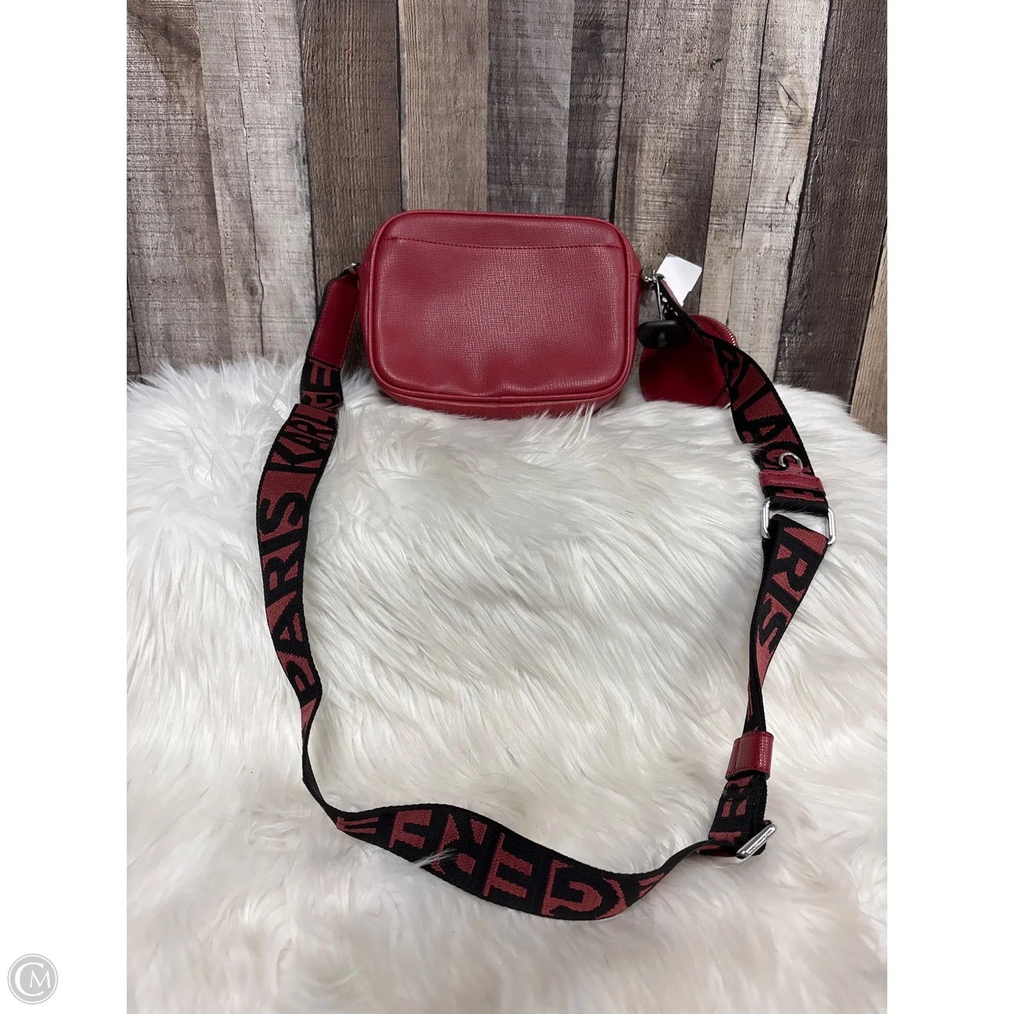 Crossbody Designer By Karl Lagerfeld, Size: Medium