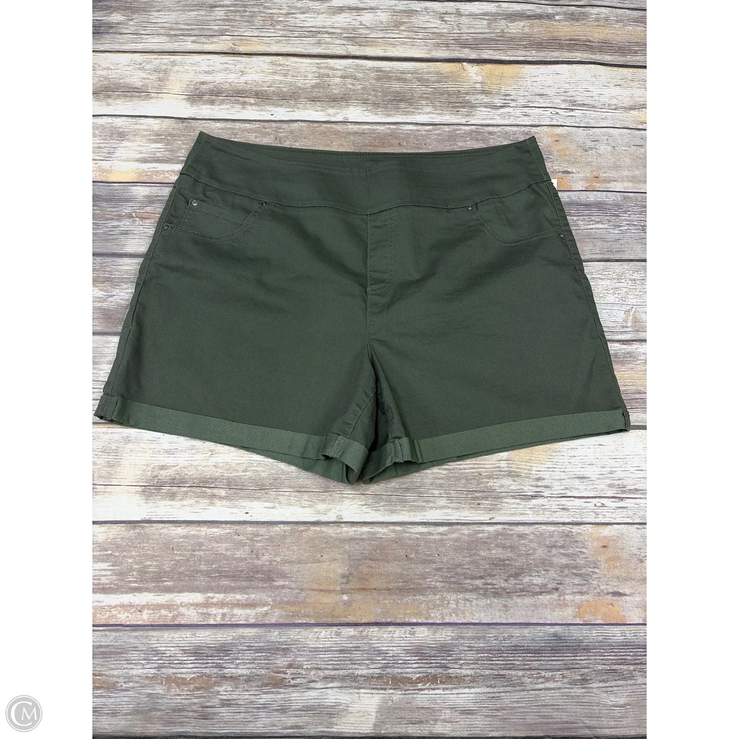 Shorts By Time And Tru In Green, Size: Xl