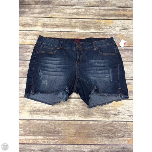 Shorts By Torrid In Blue Denim, Size: 16