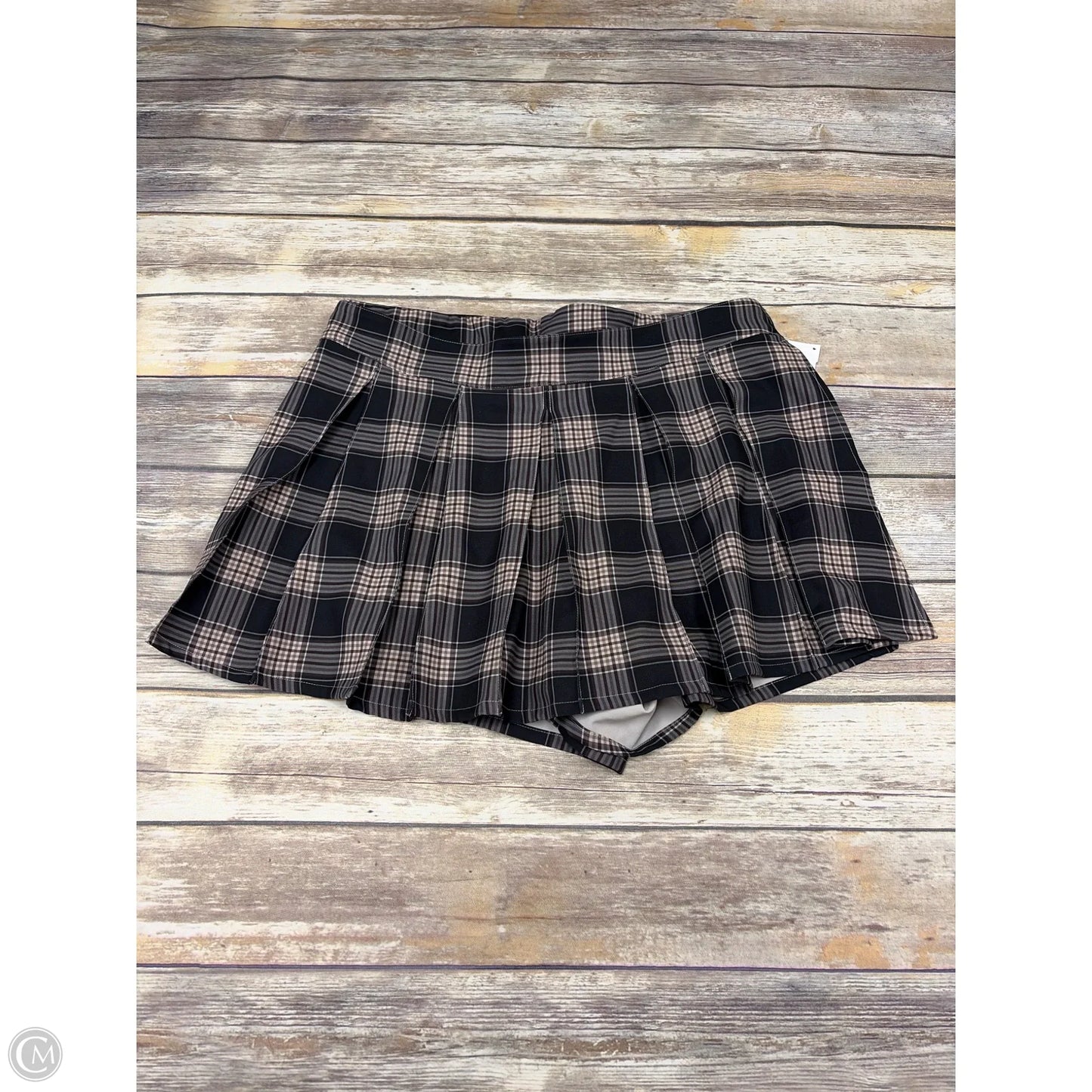 Skirt Mini & Short By Torrid In Plaid Pattern, Size: Xl