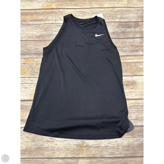 Athletic Tank Top By Nike In Black, Size: S