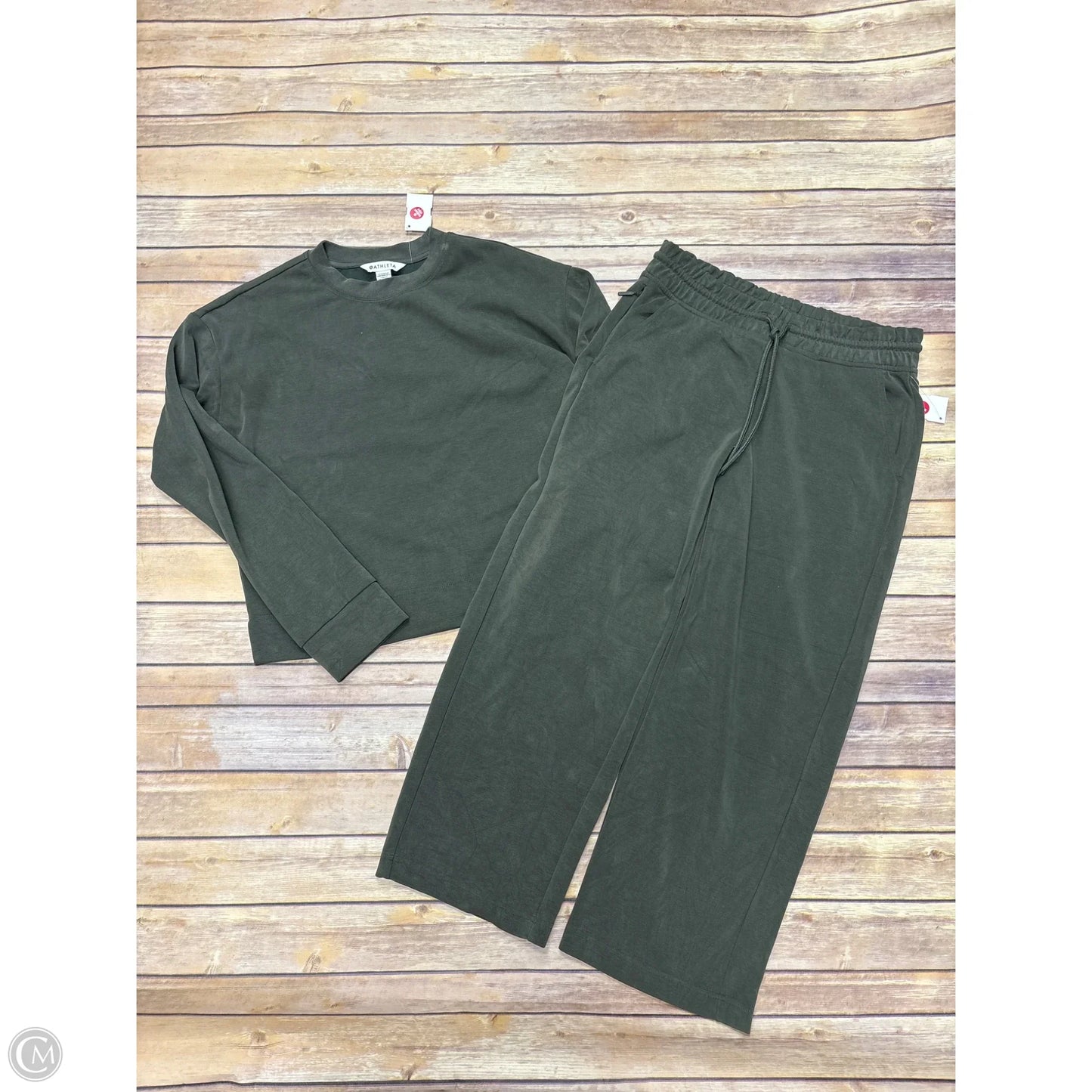 Athletic Pants 2pc By Athleta In Green, Size: S