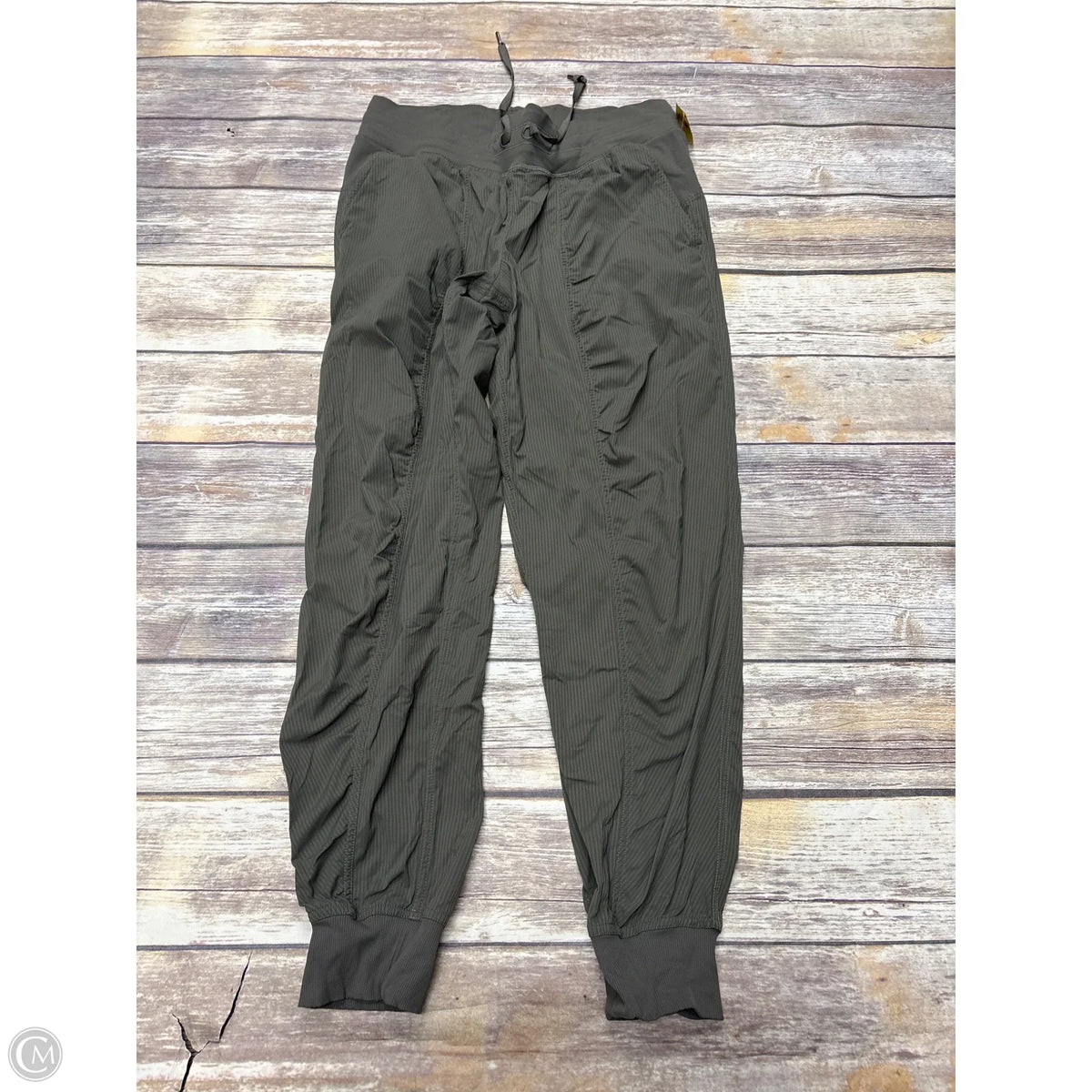 Athletic Pants By Lululemon In Green, Size: 8