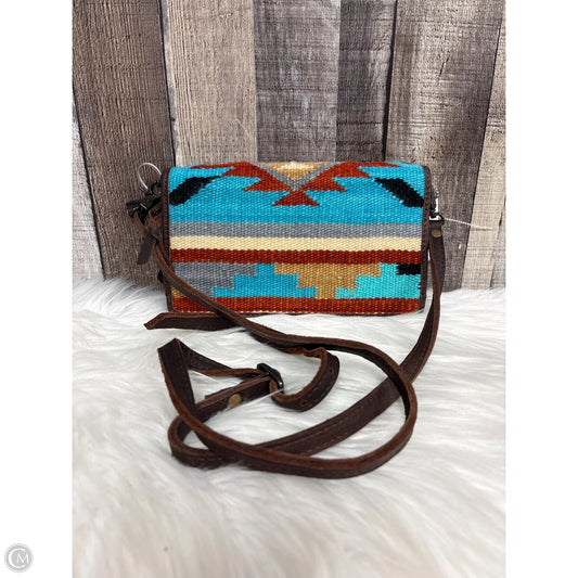 Crossbody Leather By Cme, Size: Medium
