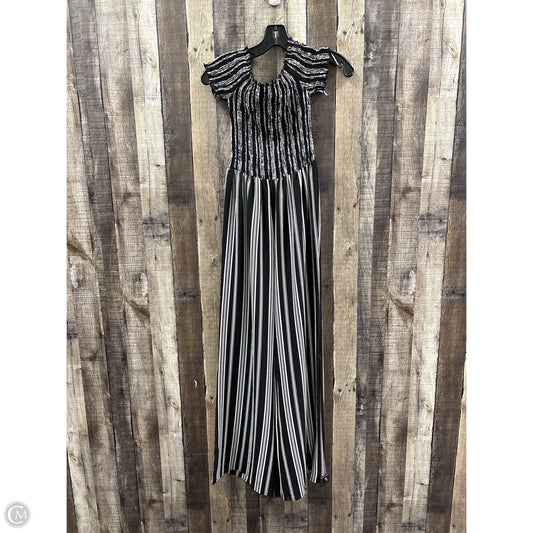 Jumpsuit By Blue Rain In Black & White, Size: S