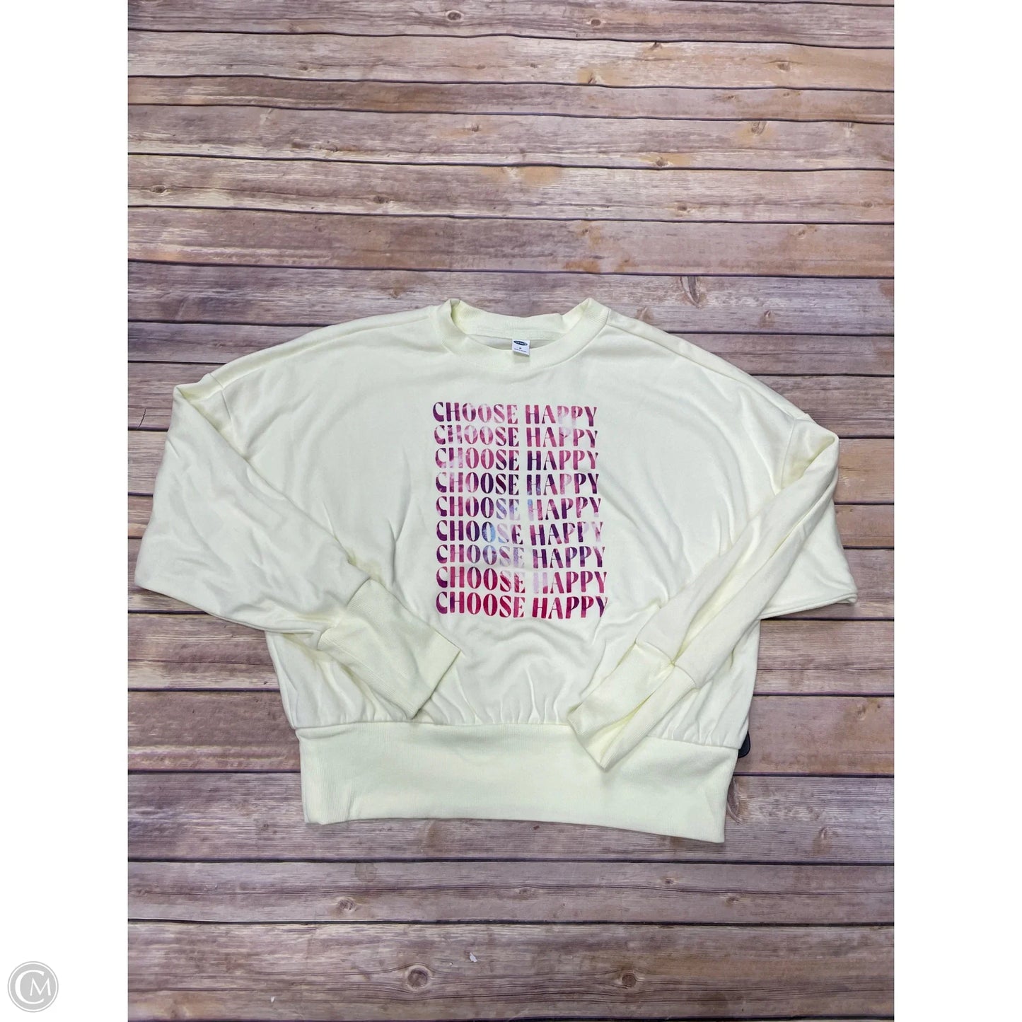 Sweater By Old Navy In Yellow, Size: M