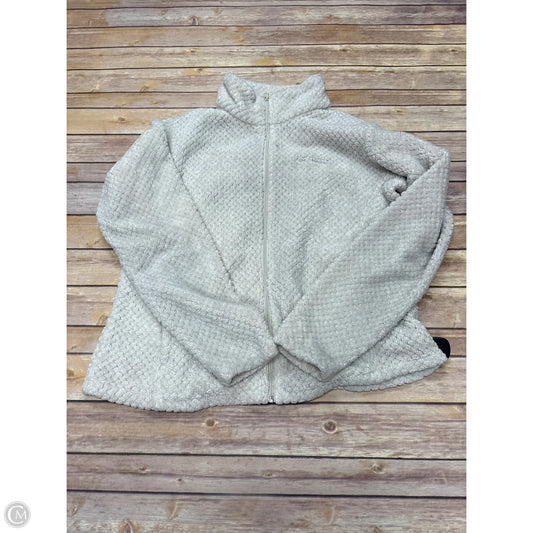 Jacket Fleece By Columbia In Ivory, Size: Xl