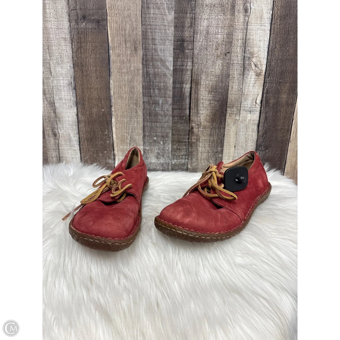 Shoes Flats By Born In Red, Size: 9