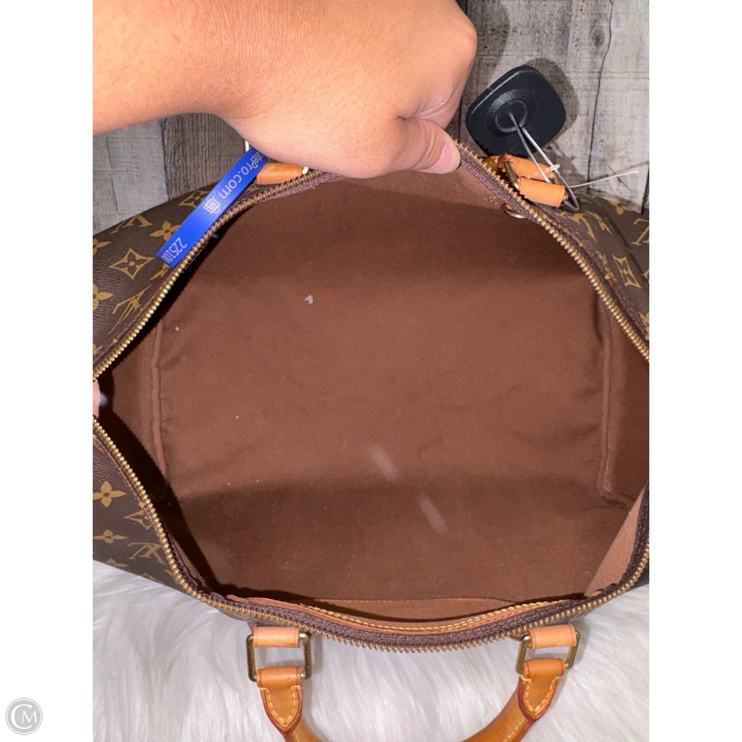 Handbag Luxury Designer By Louis Vuitton, Size: Large