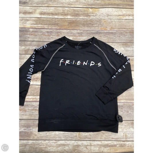 Top Long Sleeve By Cme In Black, Size: Xl