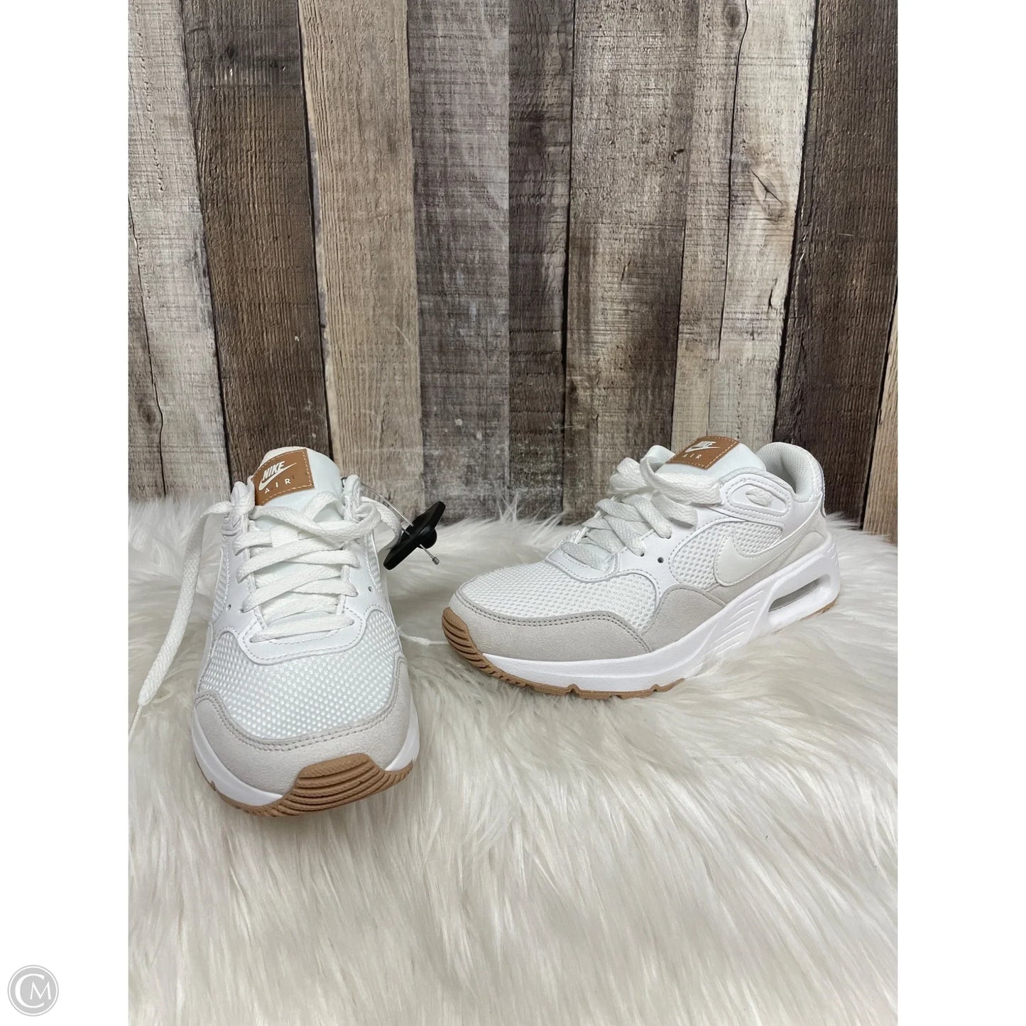 Shoes Athletic By Nike In White, Size: 7