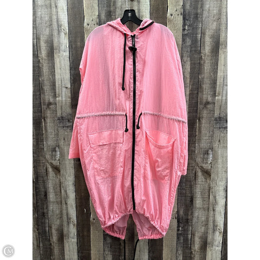 Coat Raincoat By Wild Fable In Pink, Size: Xl