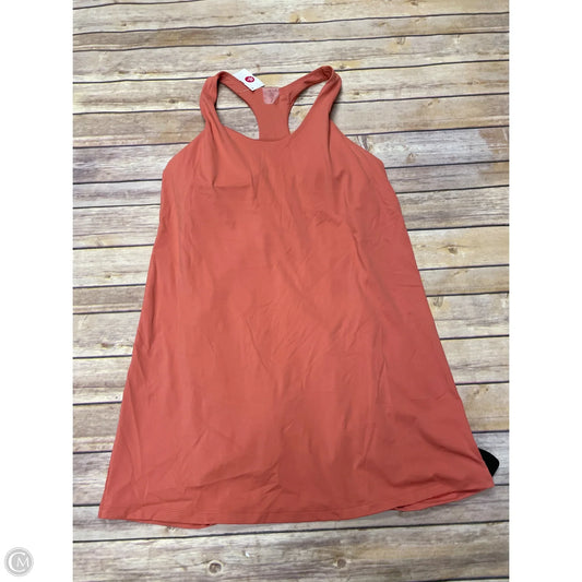 Athletic Dress By Calia In Peach, Size: L