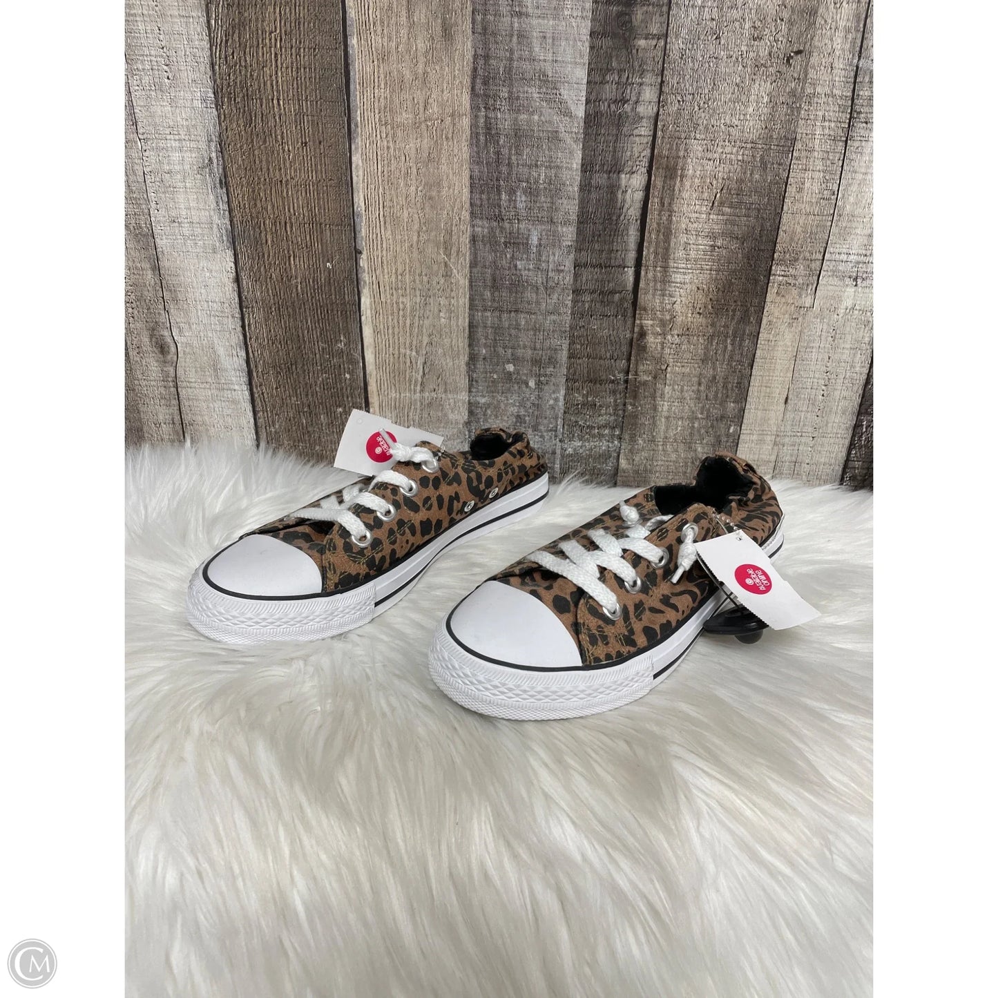 Shoes Sneakers By Falls Creek In Animal Print, Size: 9