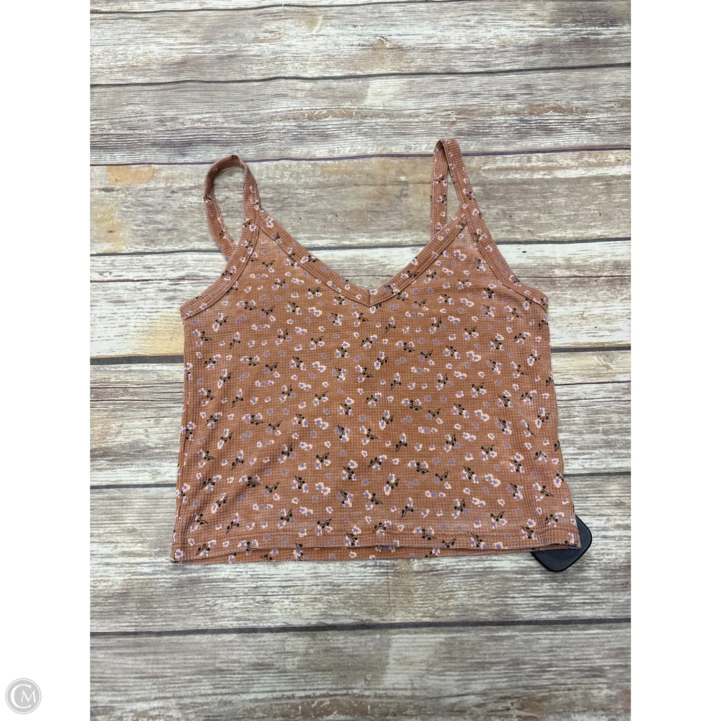 Tank Top By American Eagle In Floral Print, Size: S