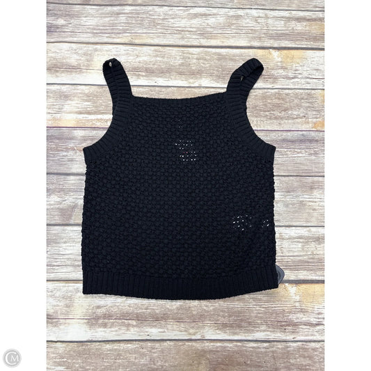 Top Sleeveless By J. Crew In Black, Size: L