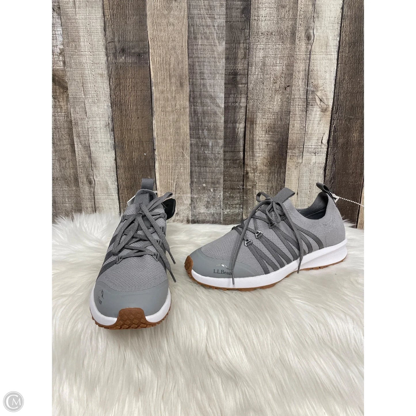 Shoes Sneakers By L.l. Bean In Grey, Size: 9.5